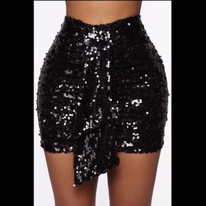❌SOLD❌Saturday Night Sequin Mini Skirt